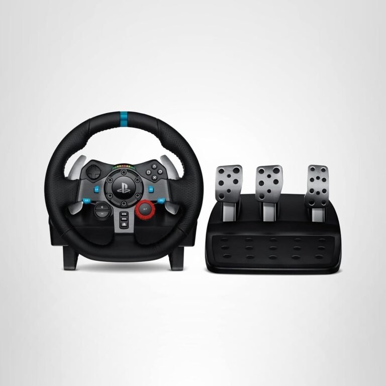 Logitech G steering wheel with pedal review