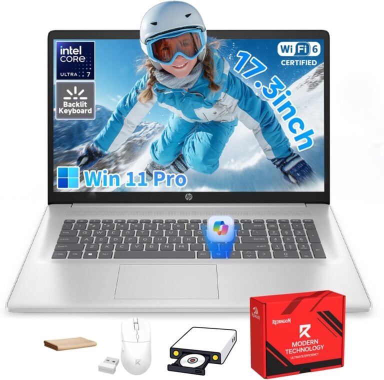 HP laptop review with 17.3" touchscreen