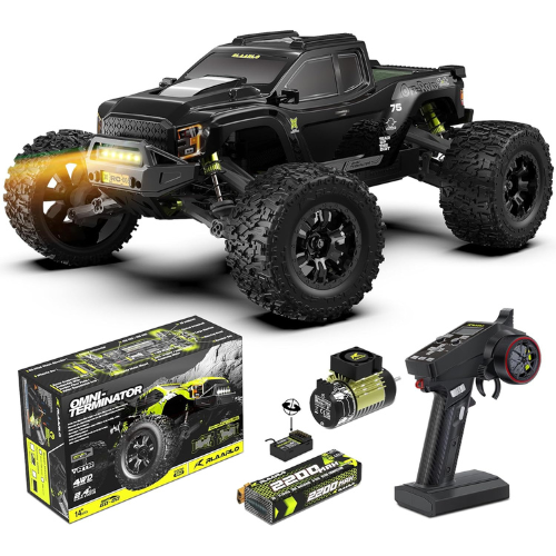 Monster truck with remote control